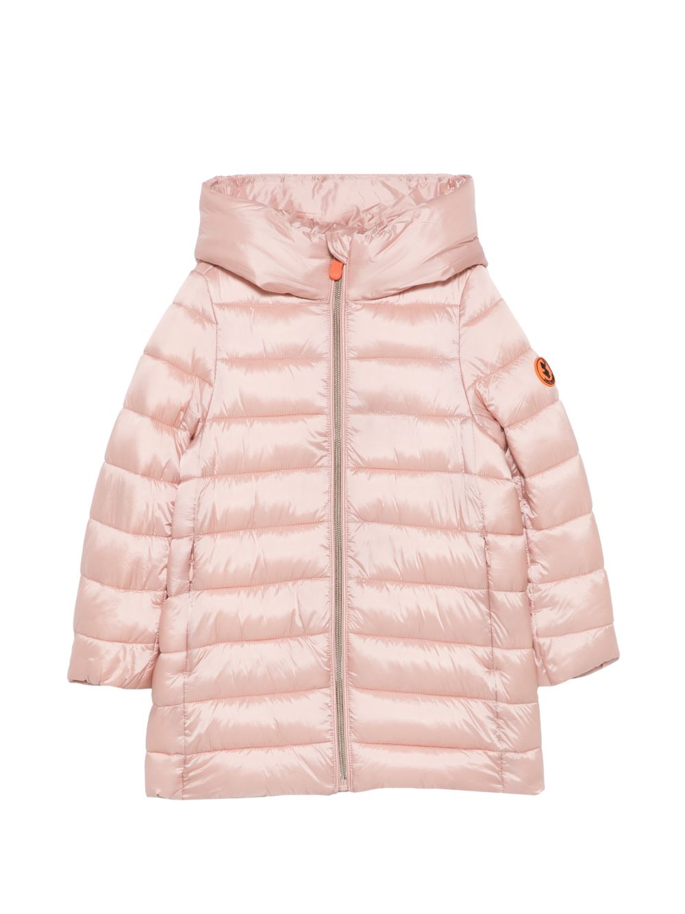 Giubbotto rosa pastello per bambina J40279GIRIS23 80043 Save The Duck Kids 