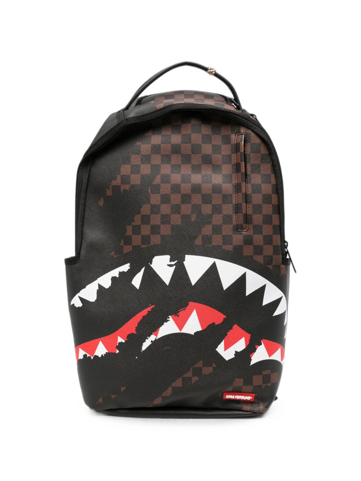 Borsa marrone/nera per bambino 910B8156 NSZ Sprayground Kids 