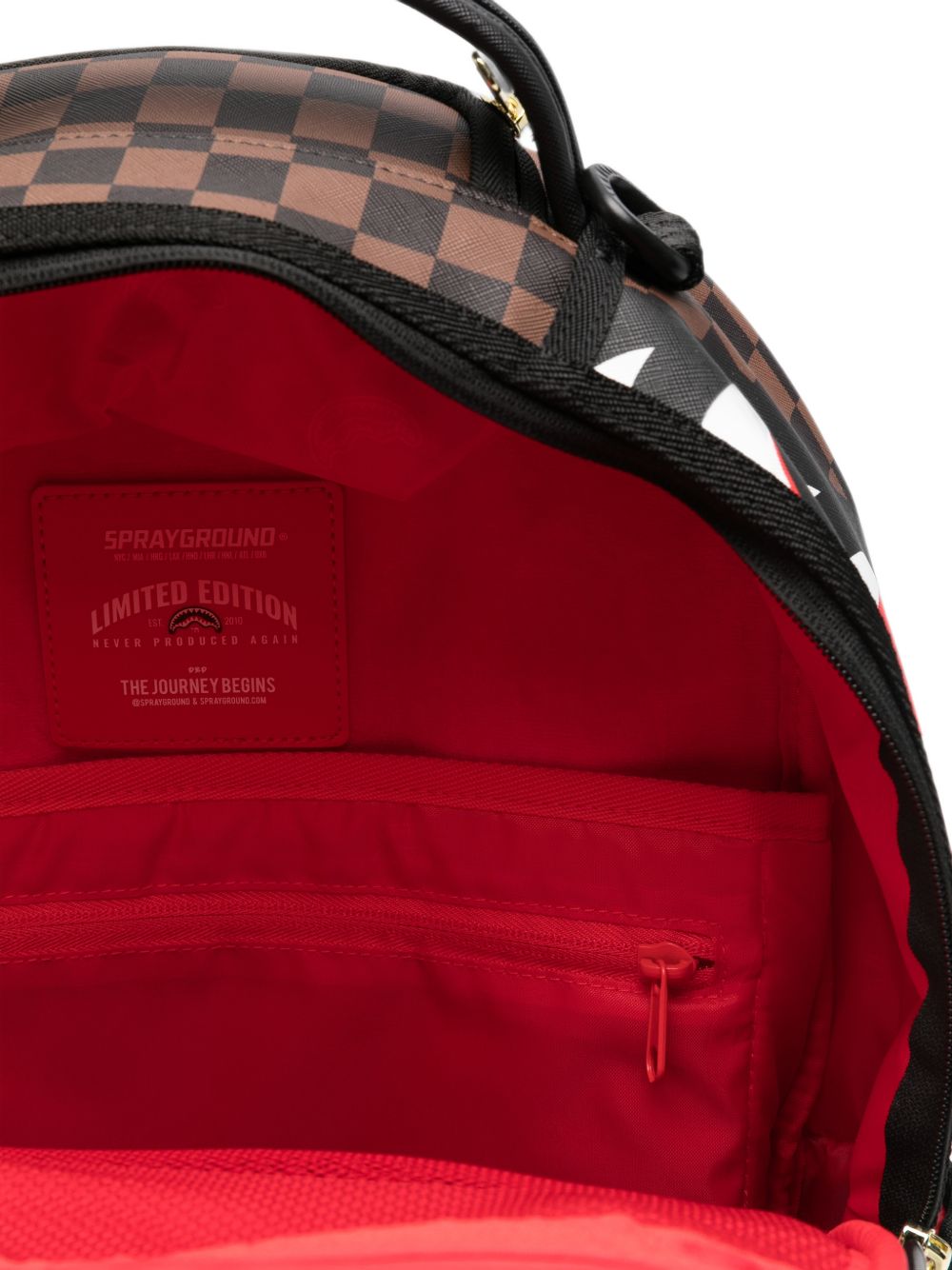 Zaino marrone/nero per bambino 910B8425 NSZ Sprayground Kids 