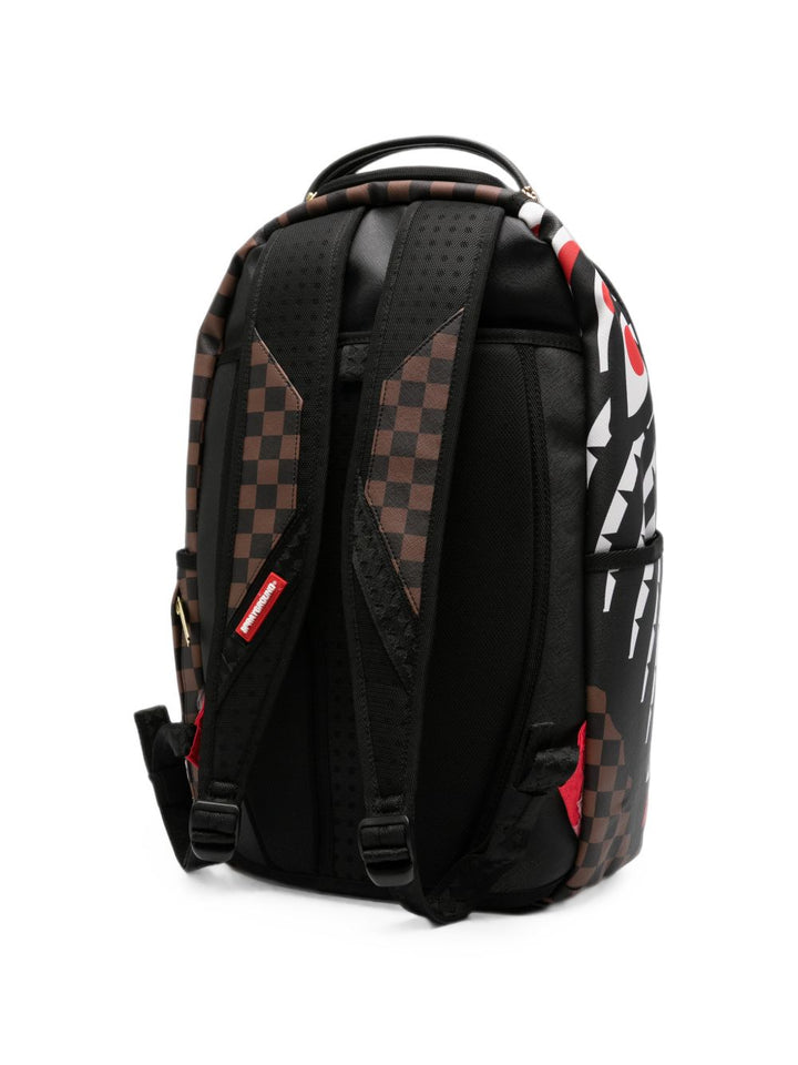 Zaino marrone/nero per bambino 910B8425 NSZ Sprayground Kids 