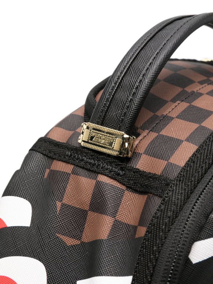 Zaino marrone/nero per bambino 910B8425 NSZ Sprayground Kids 