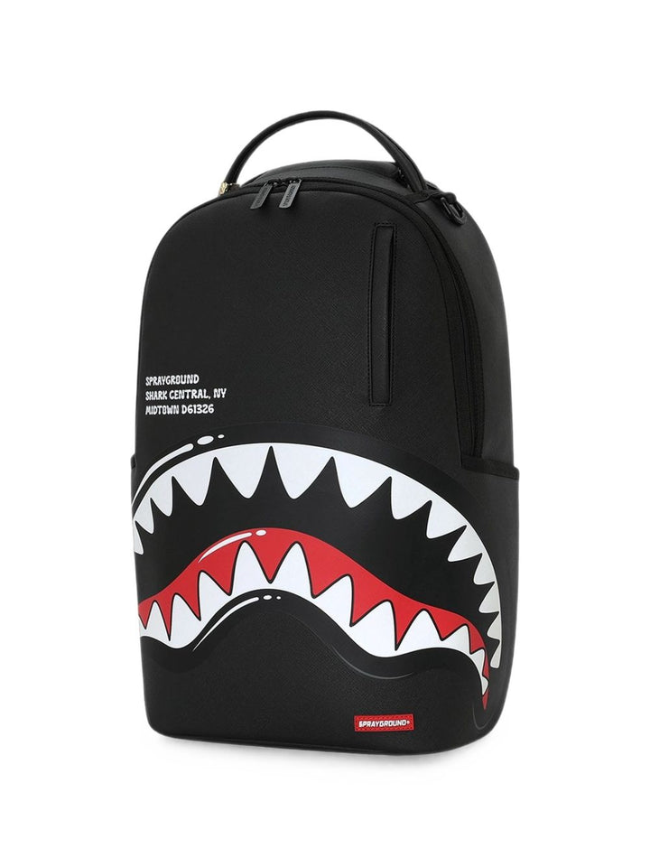 Zaino nero "squalo" per bambino 910B8727 NSZ Sprayground Kids 
