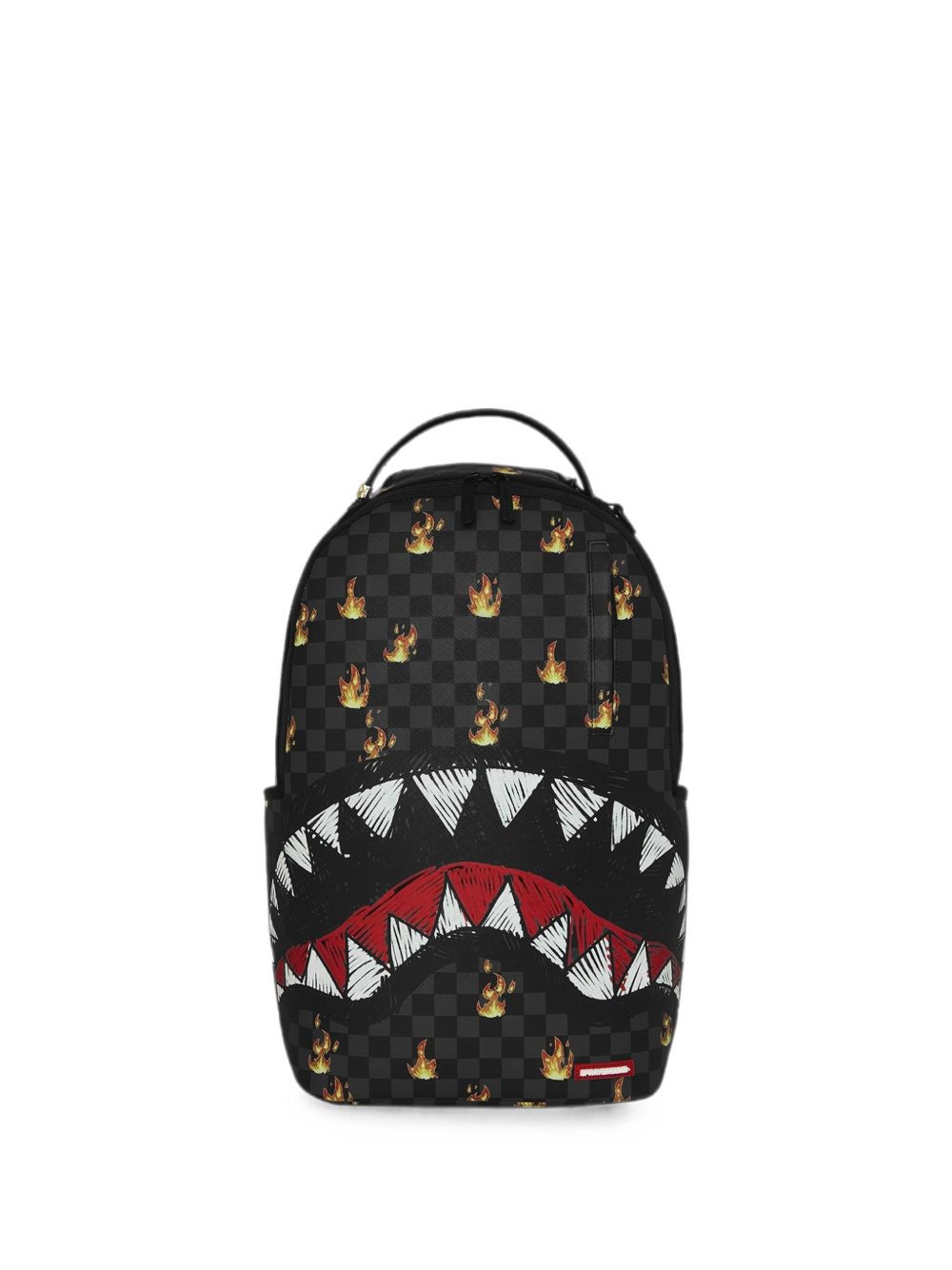 Zaino nero "fiamme" per bambino 910B8730 NSZ Sprayground Kids 