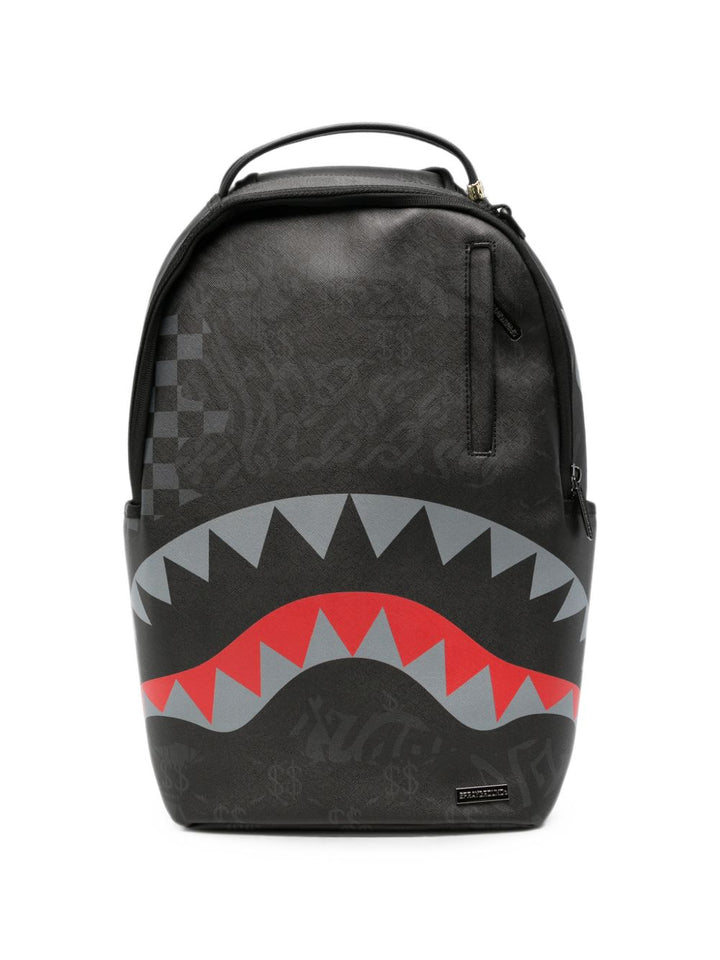 Zaino grigio/nero per bambino 910B9219 NSZ Sprayground Kids 