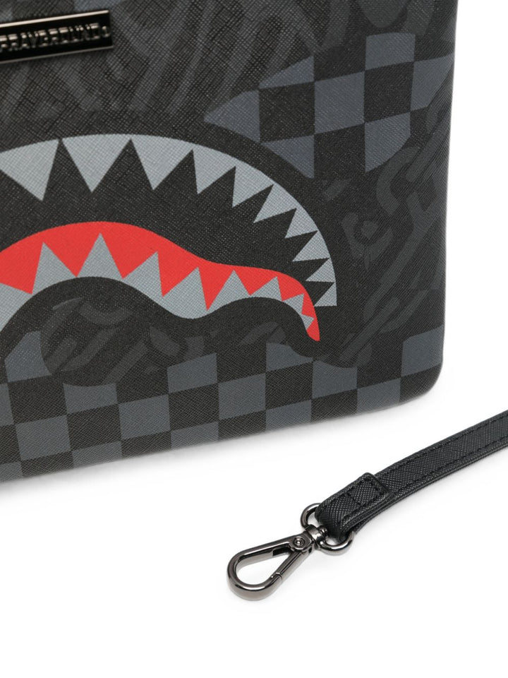 Borsa grigia/nera per bambino 910B9517 NSZ Sprayground Kids 