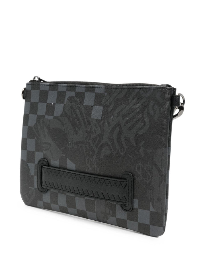 Borsa grigia/nera per bambino 910B9517 NSZ Sprayground Kids 
