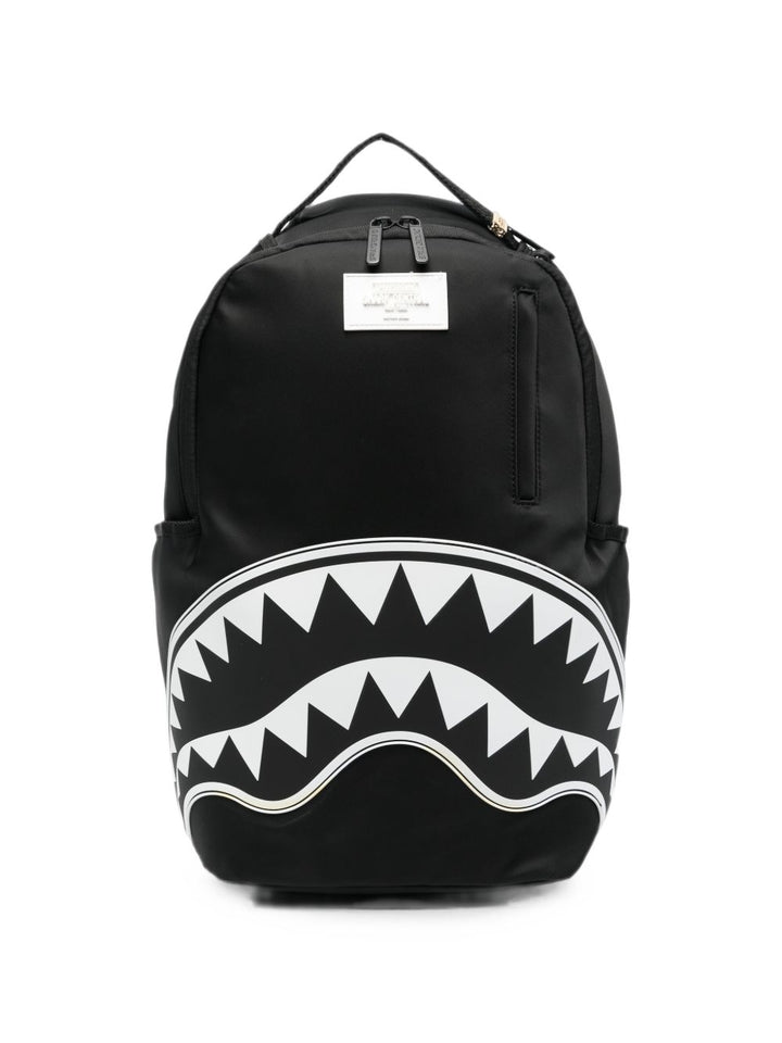 Zaino nero/bianco per bambino 910B9634 NSZ Sprayground Kids 