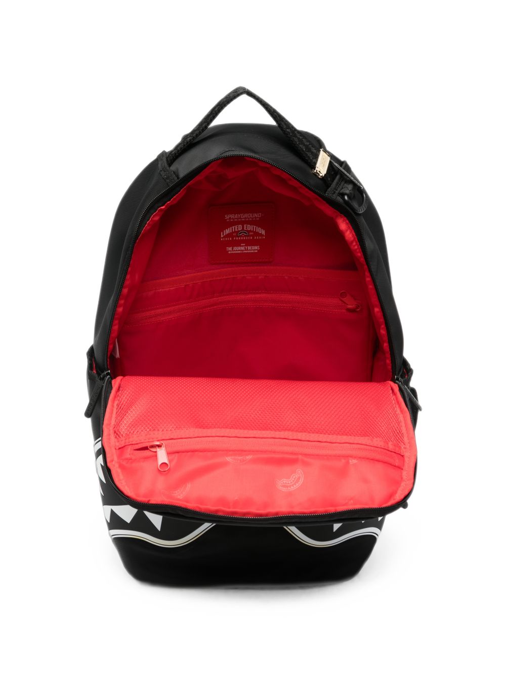 Zaino nero/bianco per bambino 910B9634 NSZ Sprayground Kids 
