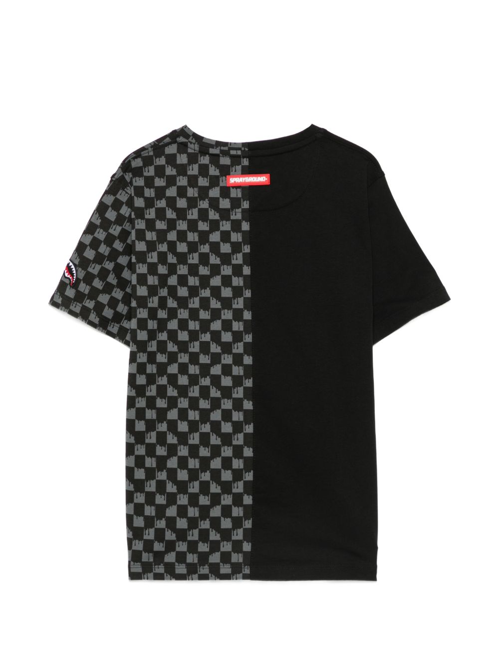 T-shirt nero per bambino SPY1495 ROS Sprayground Kids 