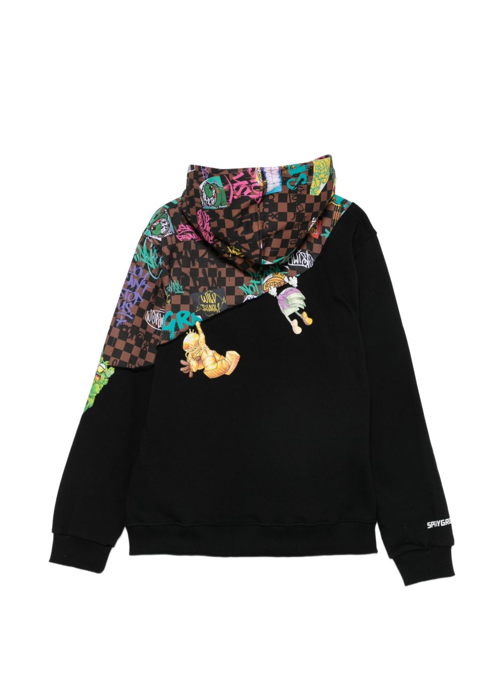 Felpa nera per bambino SPY1503G NER Sprayground Kids 
