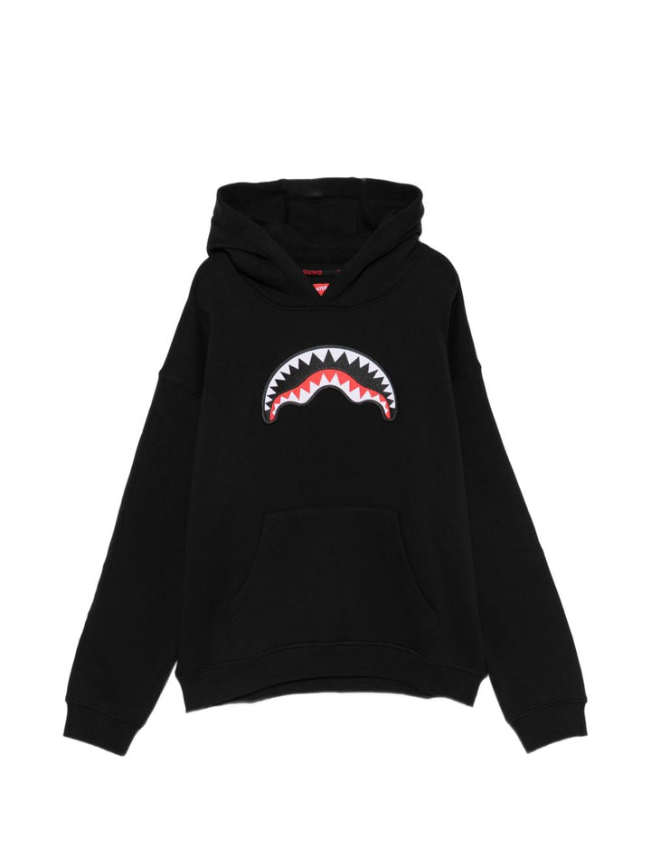 Felpa nera per bambino SPY1567GBLK NER Sprayground Kids 