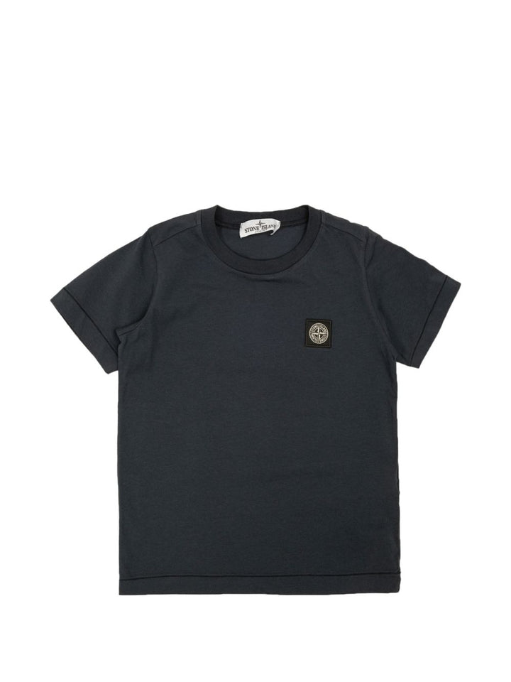 T-shirt blu navy per bambino 62100003S0047 V0020 Stone Island Kids 