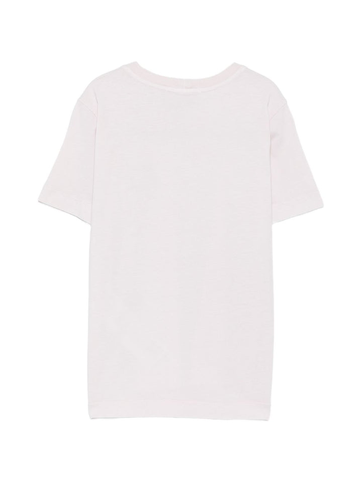 T-shirt rosa chiaro per bambino 62100003S0047 V0085 Stone Island Kids 