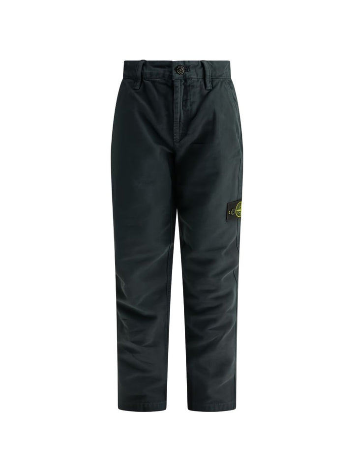 Pantalone blu navy per bambino 63100002S0104 V0120 Stone Island Kids 