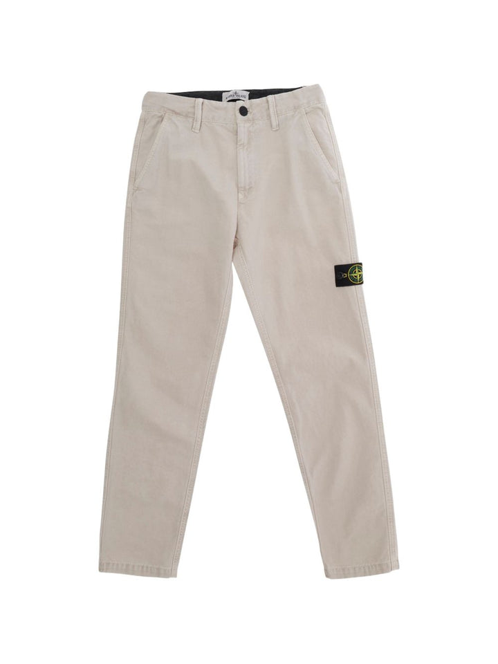 Pantalone sand chiaro per bambino 63100002S0104 V019A Stone Island Kids 