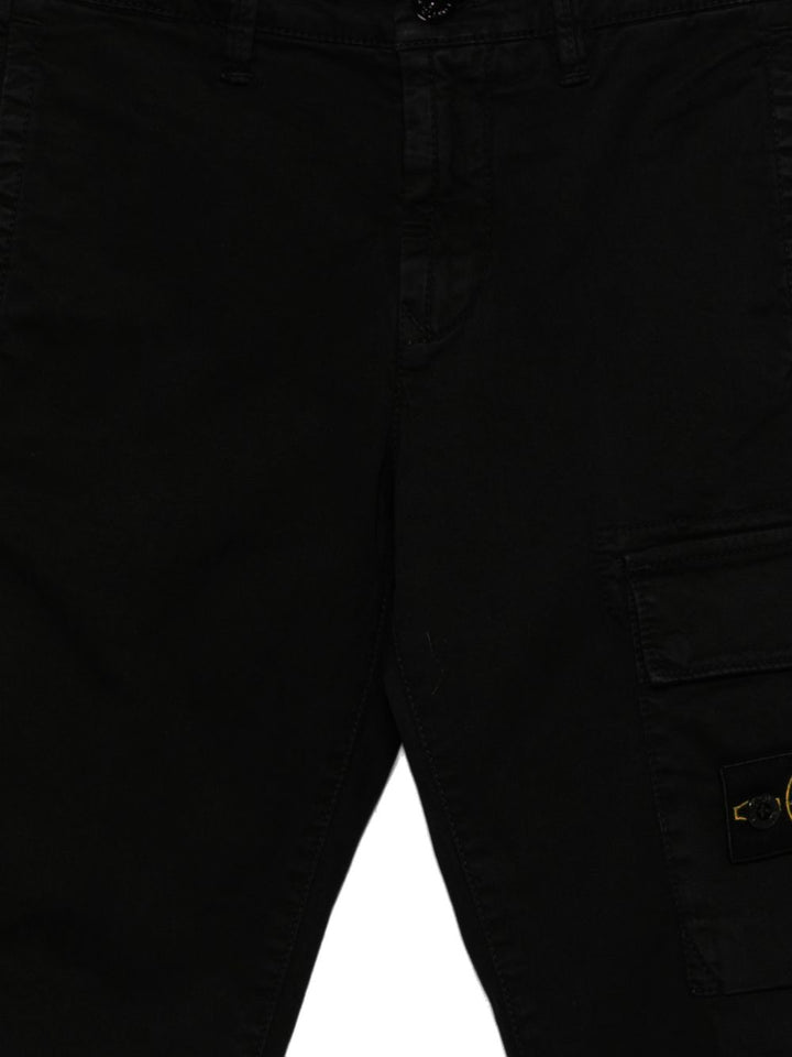 Pantalone nero per bambino 63100003S0198 V0129 Stone Island Kids 