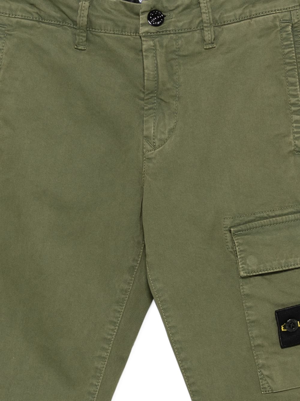 Pantalone verde militare per bambino 63100003S0198 V015G Stone Island Kids 