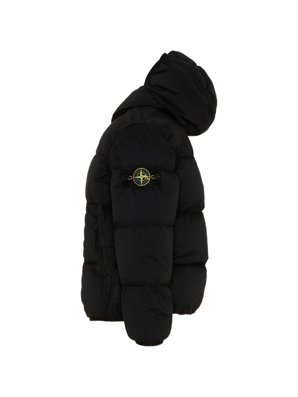 Giubbotto nero per bambino 64100004S0028 V0029 Stone Island Kids 