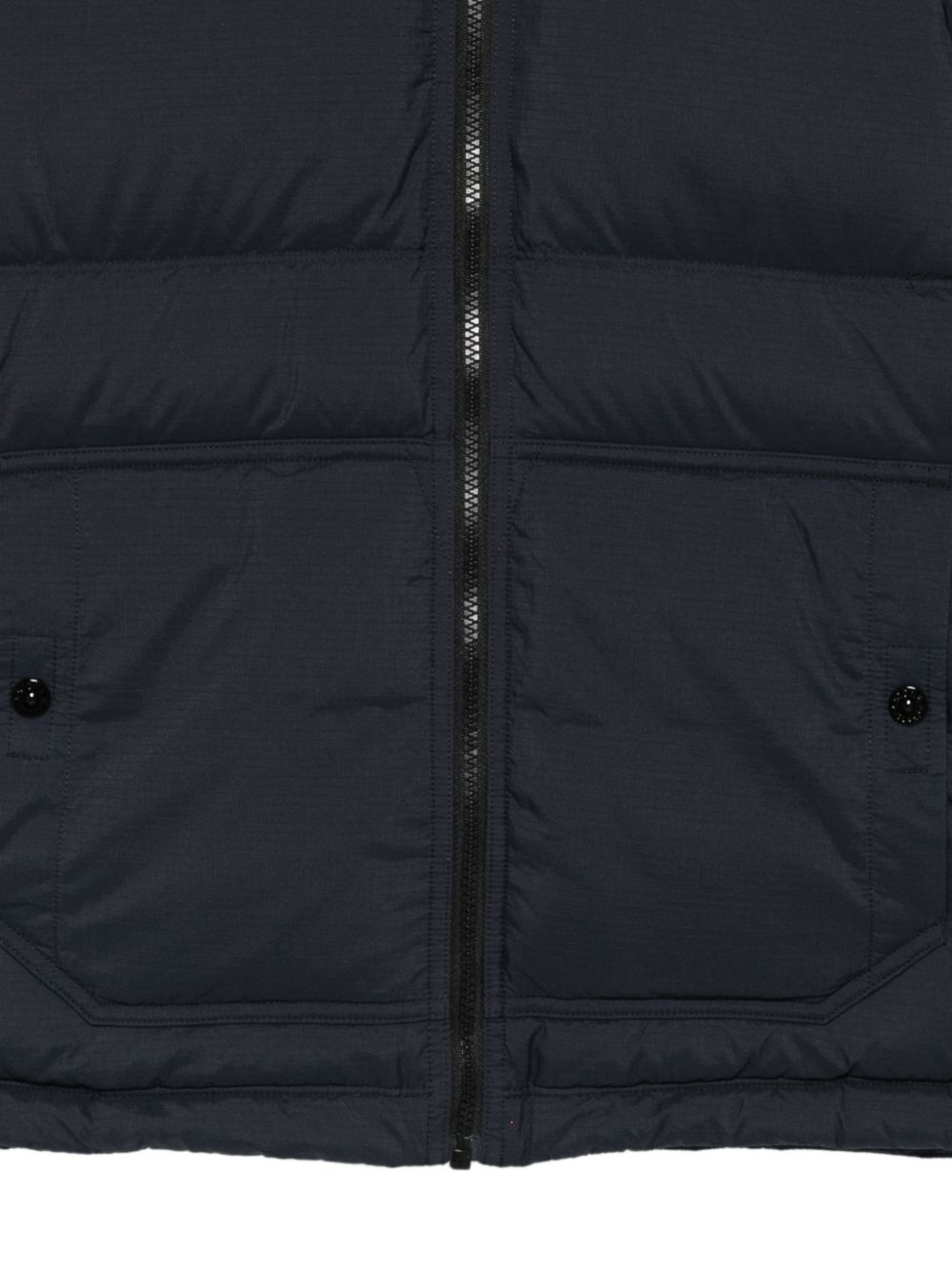 Giubbotto blu navy per bambino 64100005S0483 V0020 Stone Island Kids 