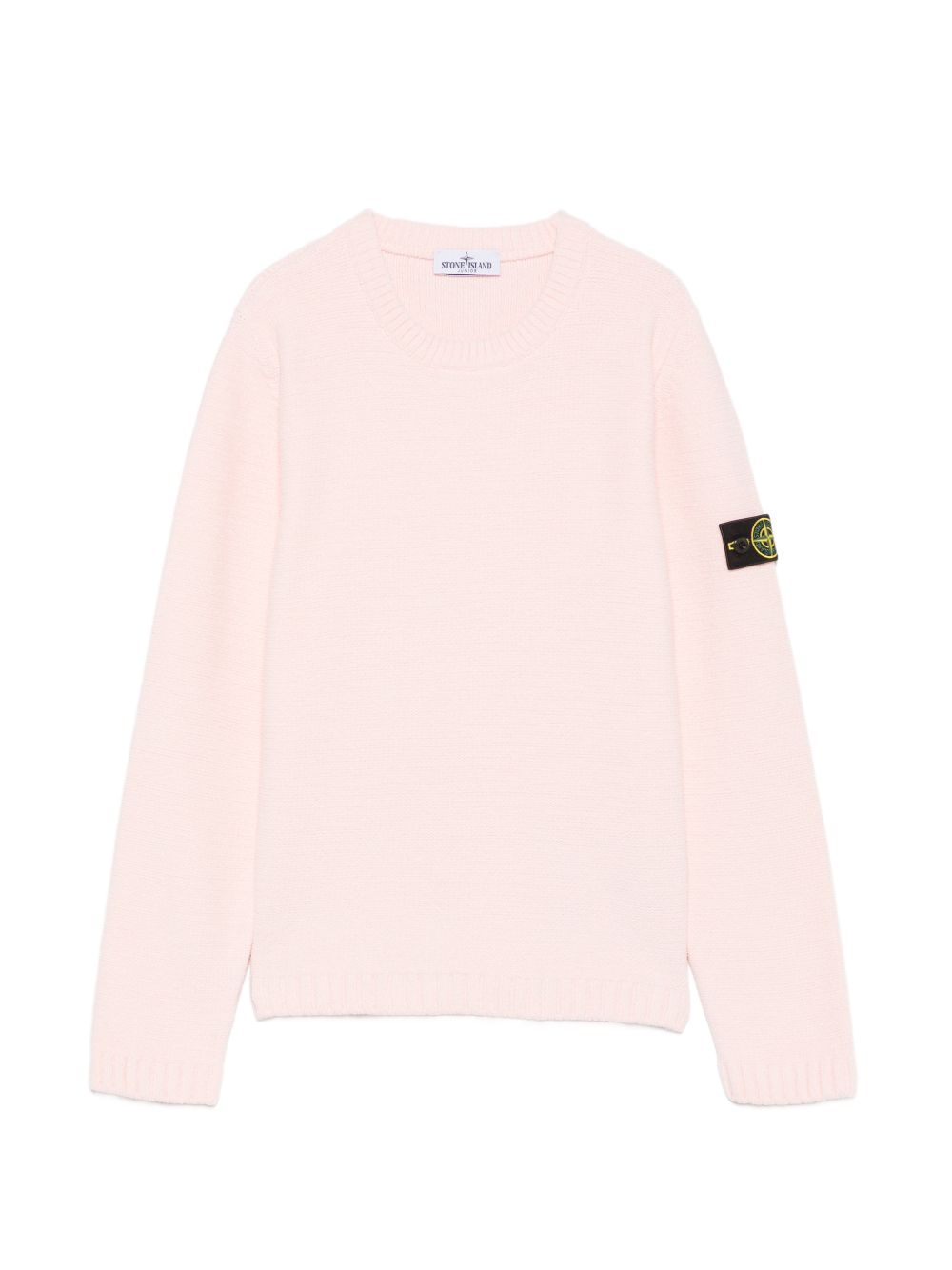 Maglione rosa chiaro per bambino 65100001S0M17 V0085 Stone Island Kids 