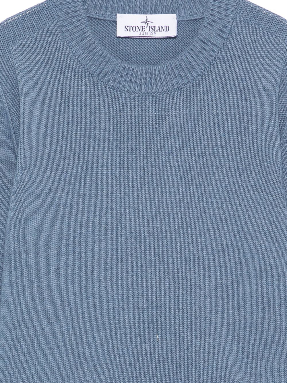 Maglione blu per bambino 65100002S00M1 V004B Stone Island Kids 