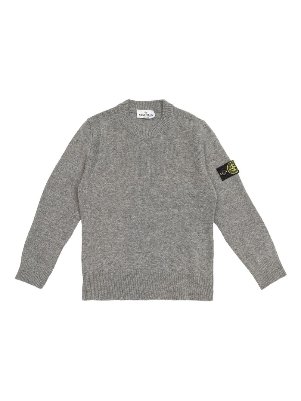 Maglione grigio per bambino 65100002S00M1 V0M67 Stone Island Kids 