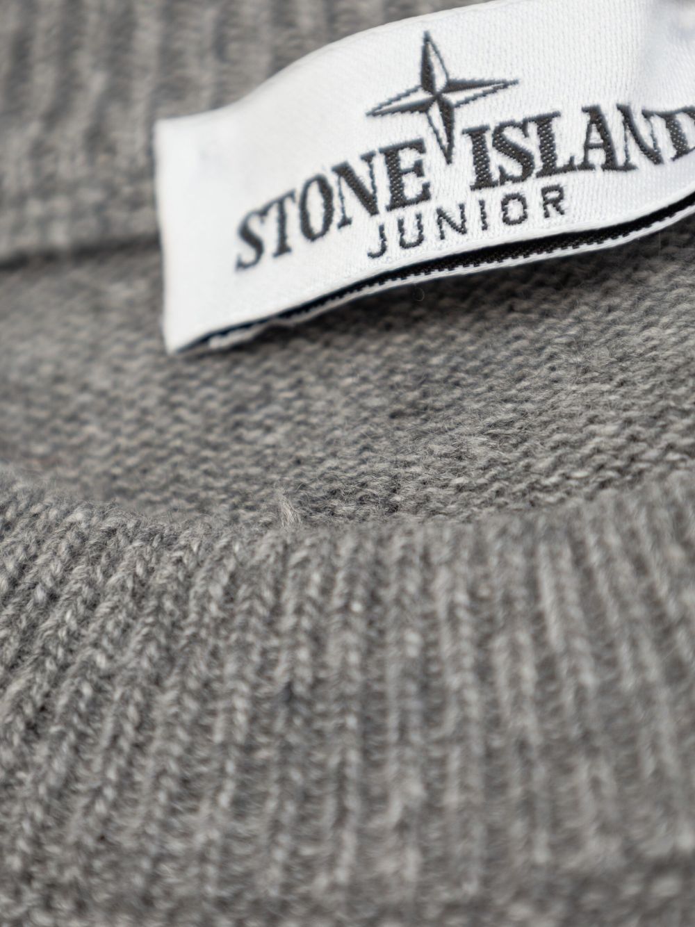 Maglione grigio per bambino 65100002S00M1 V0M67 Stone Island Kids 