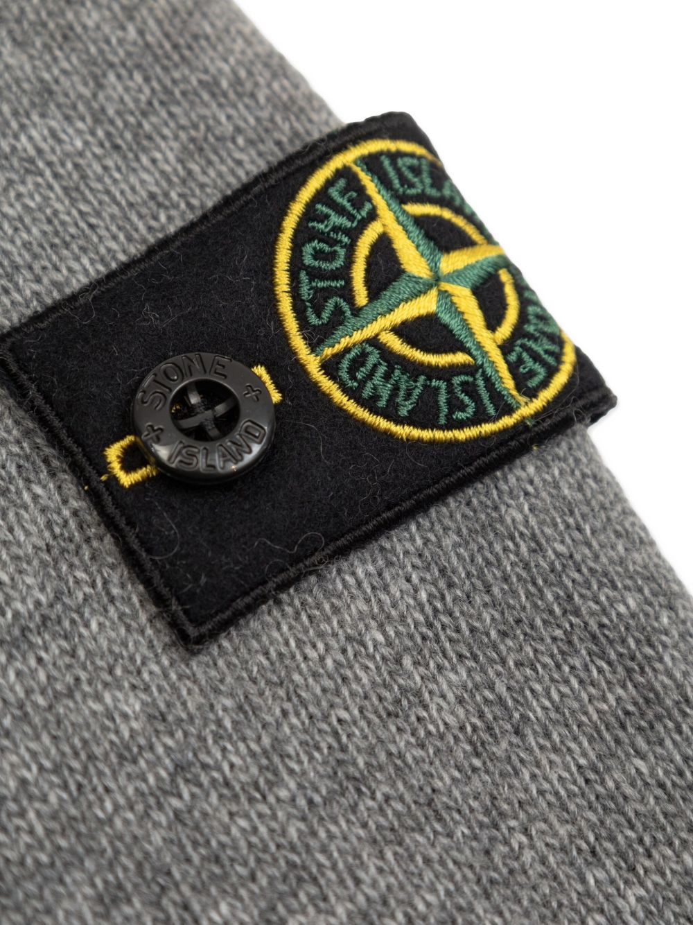 Maglione grigio per bambino 65100002S00M1 V0M67 Stone Island Kids 
