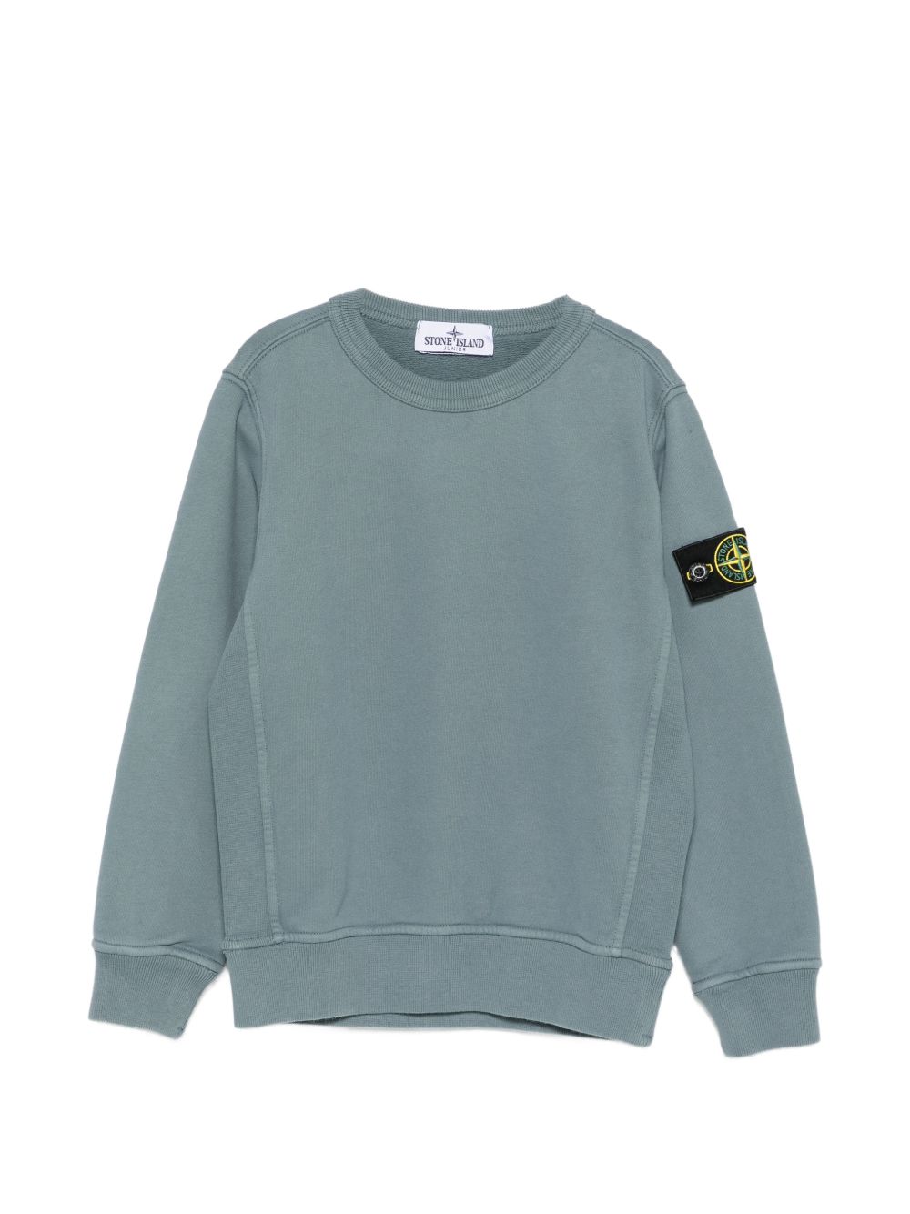 Felpa blu per bambino 66100001S0A20 V004B Stone Island Kids 