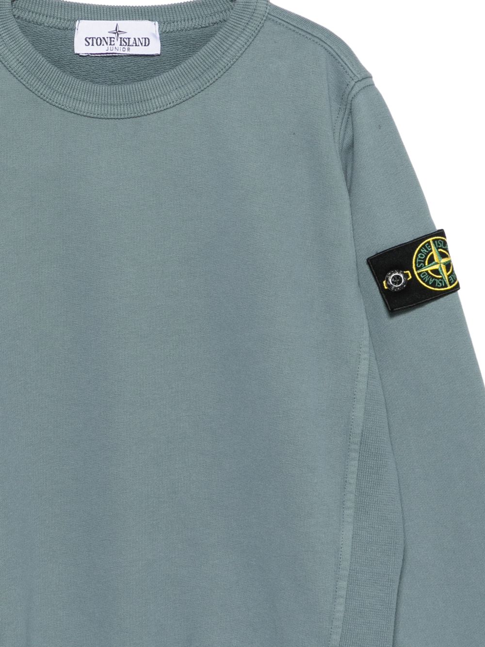 Felpa blu per bambino 66100001S0A20 V004B Stone Island Kids 