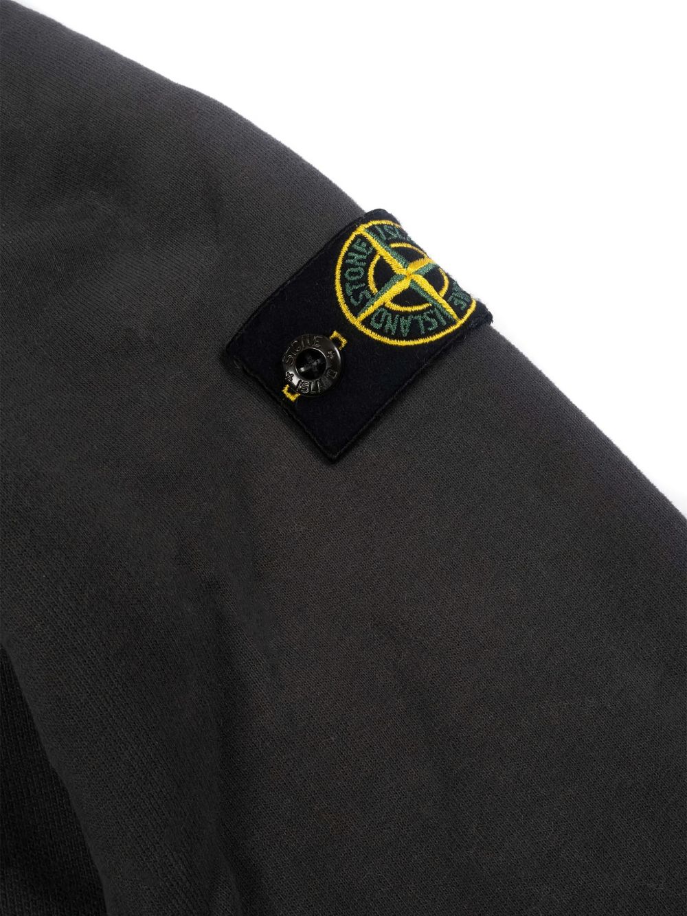 Felpa grigio scuro per bambino 66100001S0A20 V0065 Stone Island Kids 
