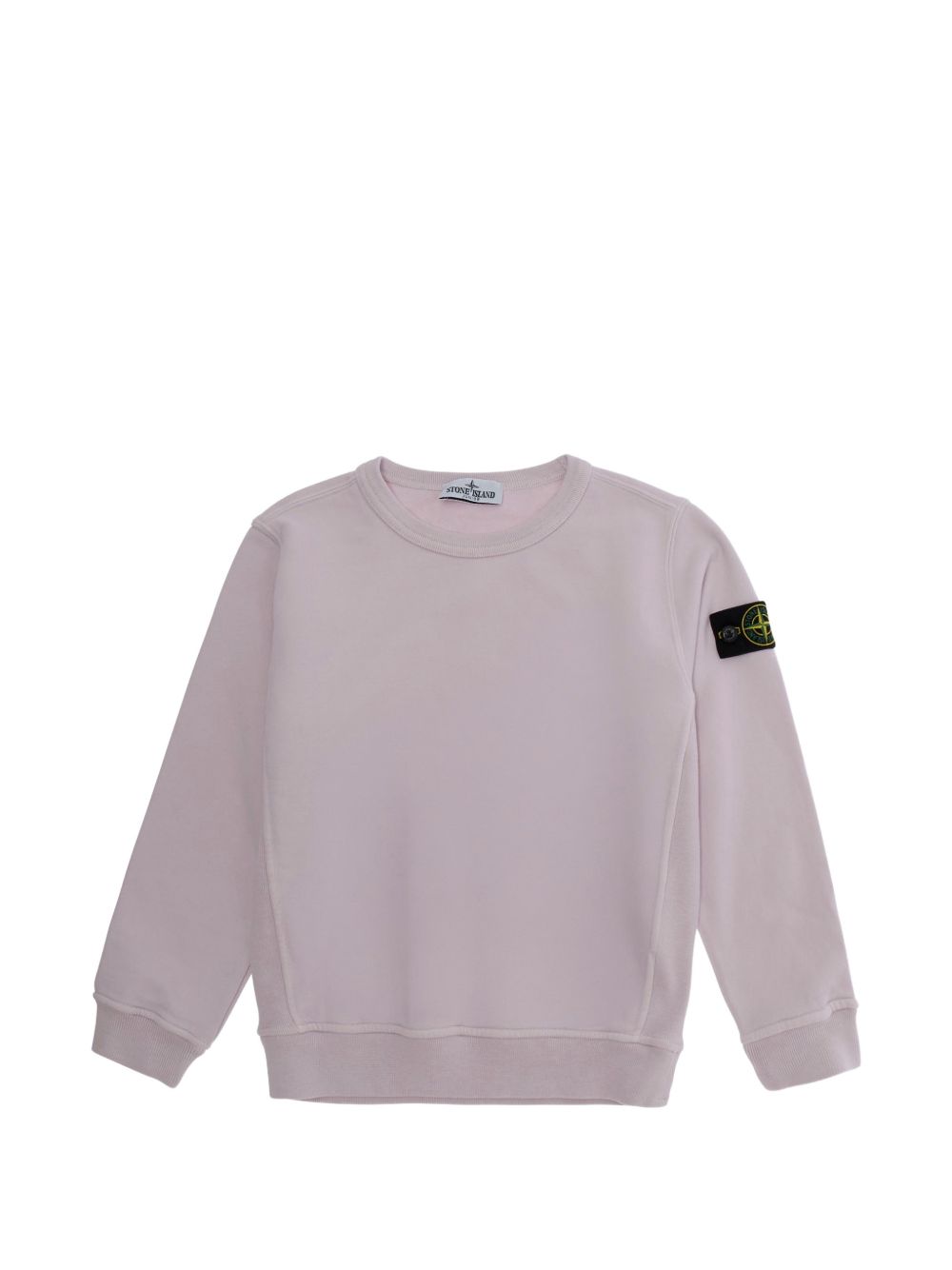 Felpa rosa per bambino 66100001S0A20 V0085 Stone Island Kids 