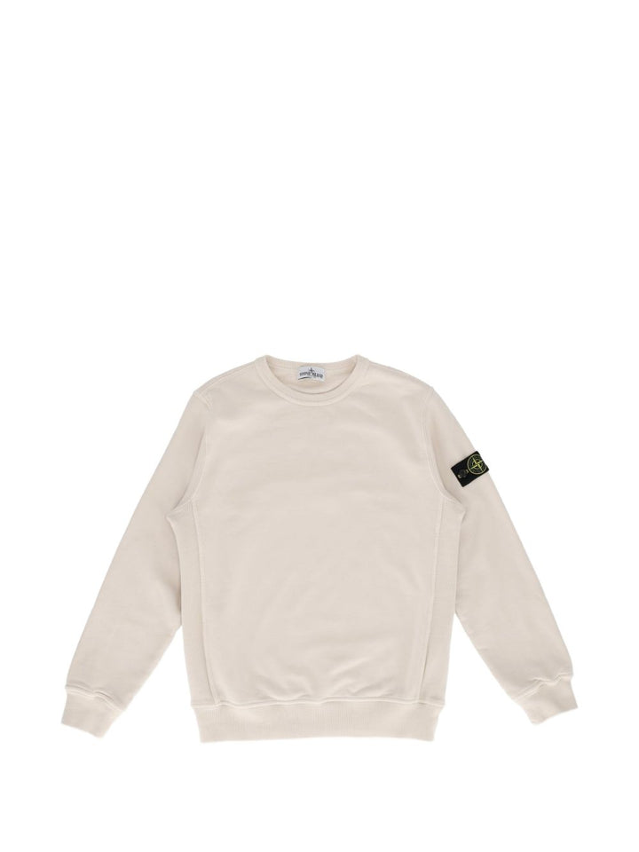 Felpa plaster per bambino 66100001S0A20 V0097 Stone Island Kids 
