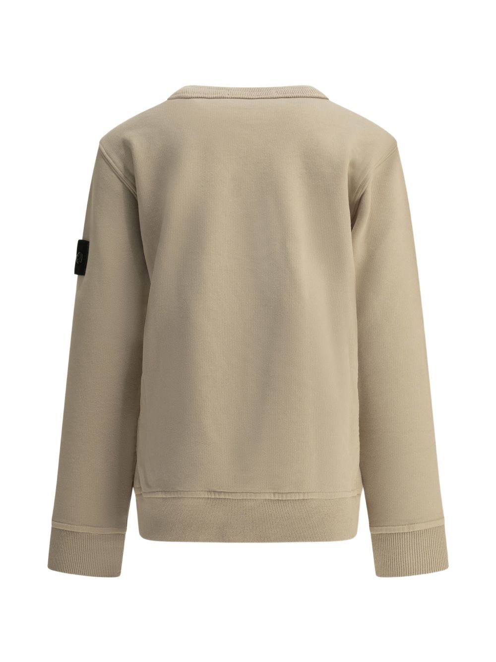 Felpa sand chiaro per bambino 66100001S0A20 V009A Stone Island Kids 