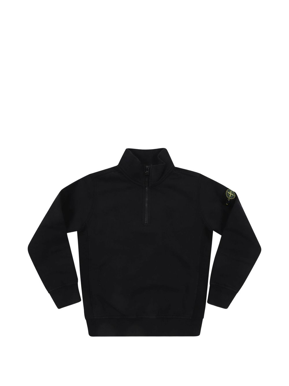Felpa nera per bambino 66100005S0A20 V0029 Stone Island Kids 