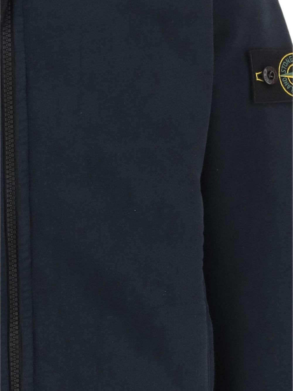 Felpa blu navy per bambino 66100006S0A20 V0020 Stone Island Kids 