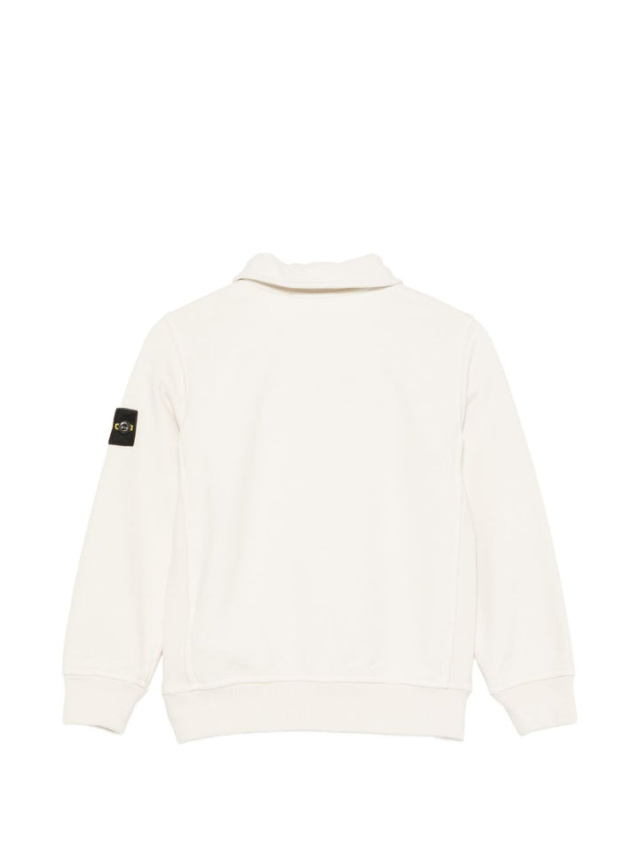 Felpa plaster per bambino 66100012S0A20 V0097 Stone Island Kids 