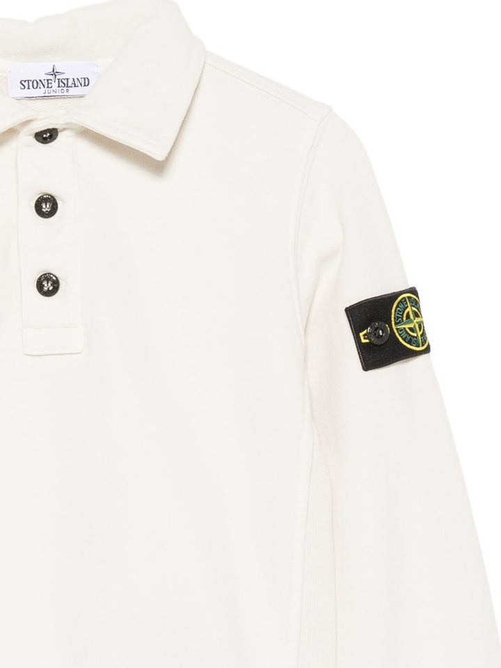 Felpa plaster per bambino 66100012S0A20 V0097 Stone Island Kids 