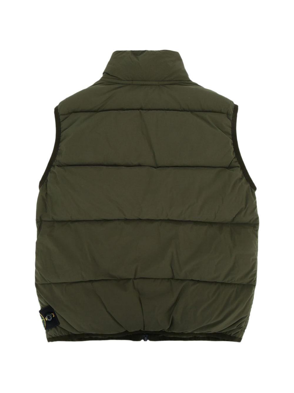 Gilet verde militare per bambino 6G100001S0028 V005G Stone Island Kids 