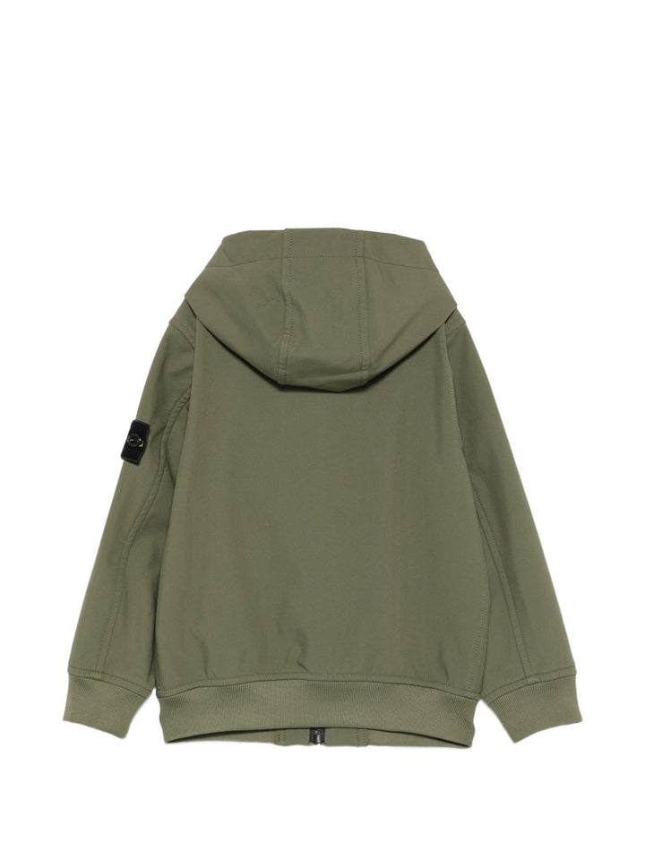 Giubbotto verde militare per bambino 6Q100001S0B22 V005G Stone Island Kids 