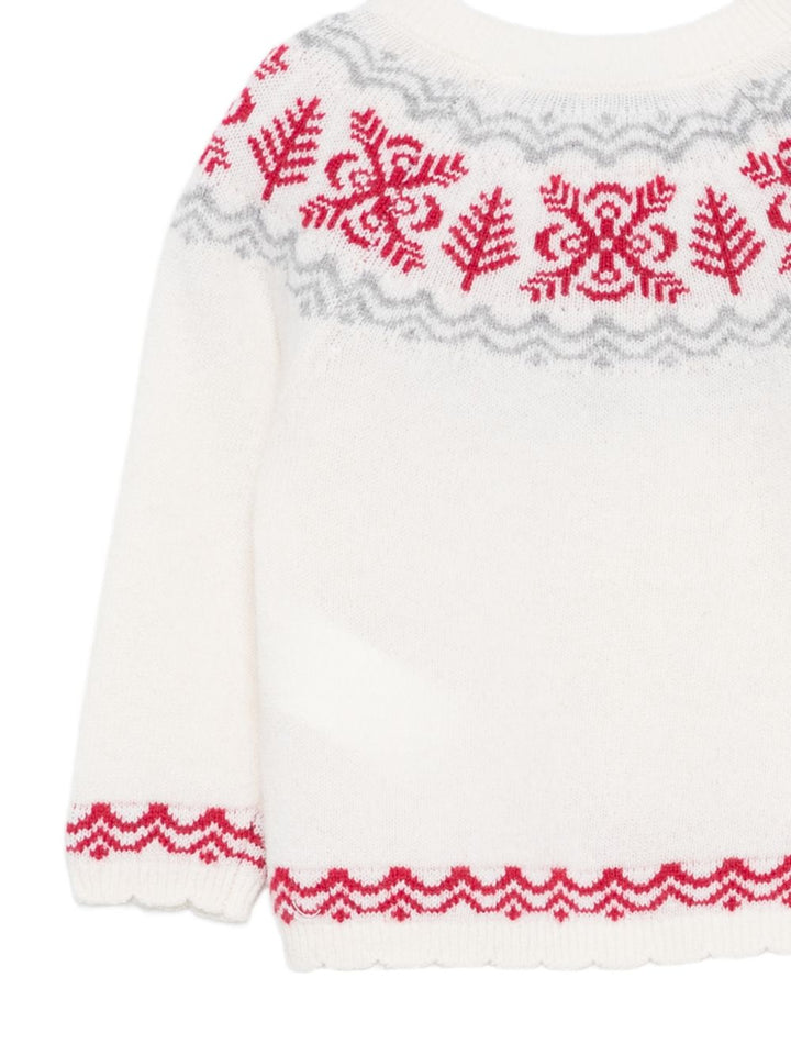 Maglione nacre per neonato CD181811326H 13 Tartine et Chocolat 