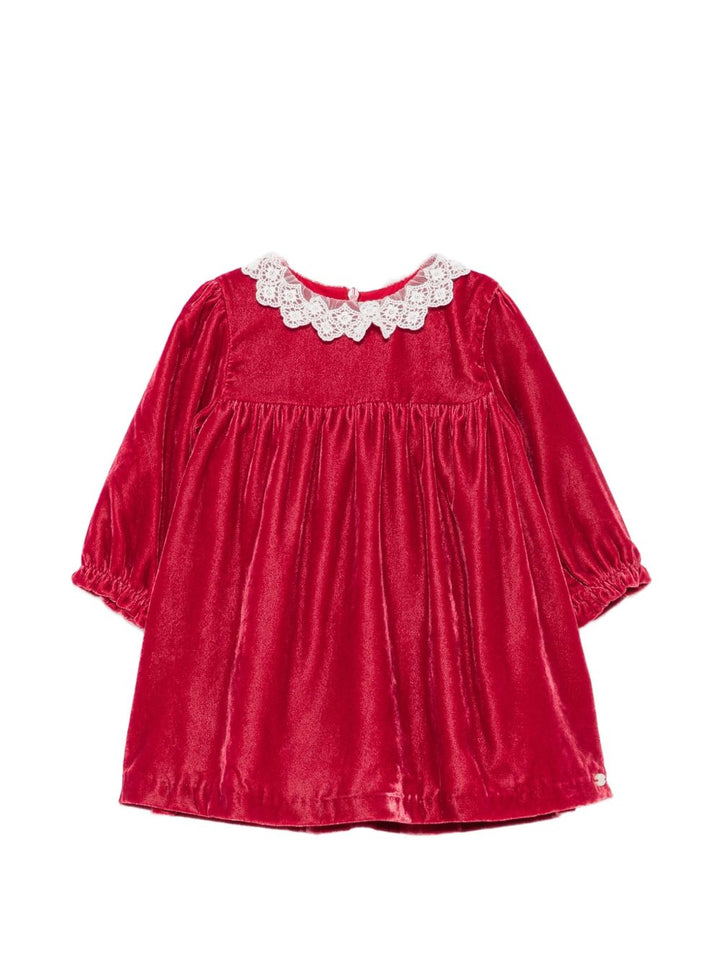 Abito cerise per neonata CD300810326H 03 Tartine et Chocolat 