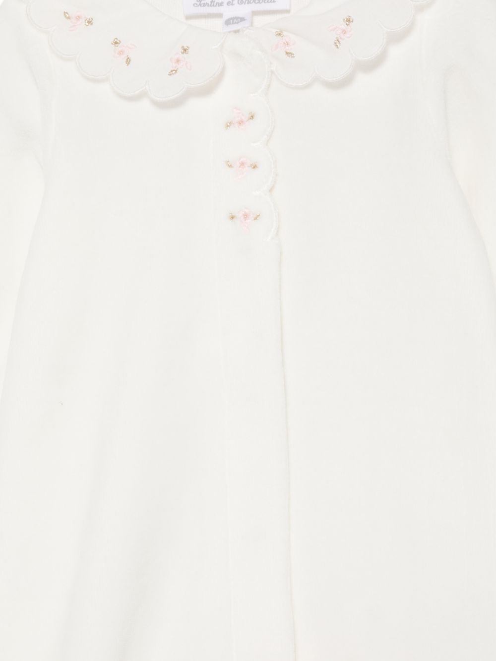 Tutina bianca per neonata CD541101326H 13 Tartine et Chocolat 