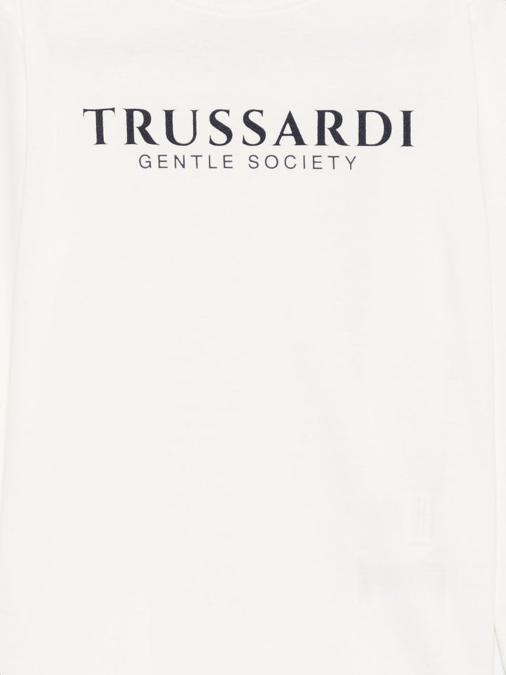 T-shirt bianca per bambino TBA26007TS OFFWHI Trussardi Kids 