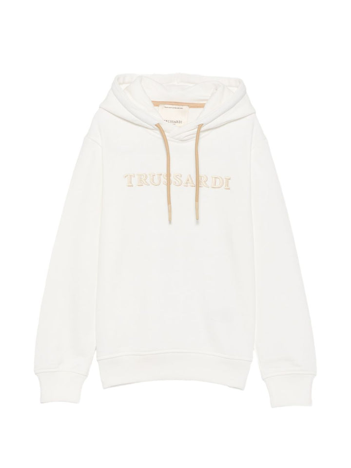 Felpa bianca per bambino TBA26062FE OFFWHI Trussardi Kids 