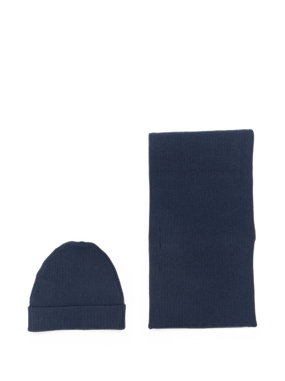 Cappello e sciapa blu navy per bambino TGA26002HS BLNA Trussardi Kids 