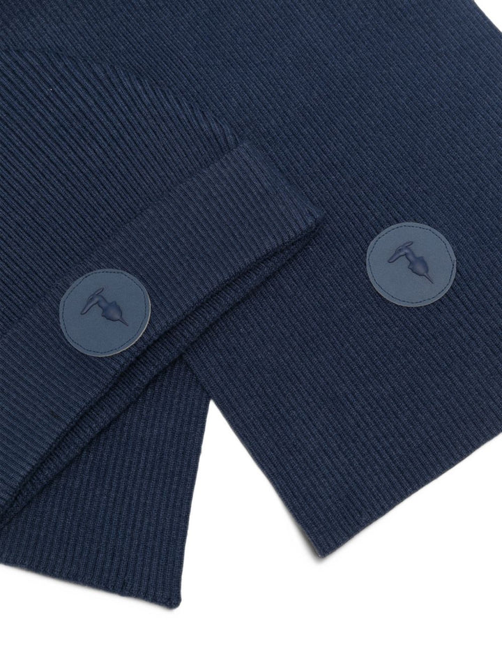 Cappello e sciapa blu navy per bambino TGA26002HS BLNA Trussardi Kids 