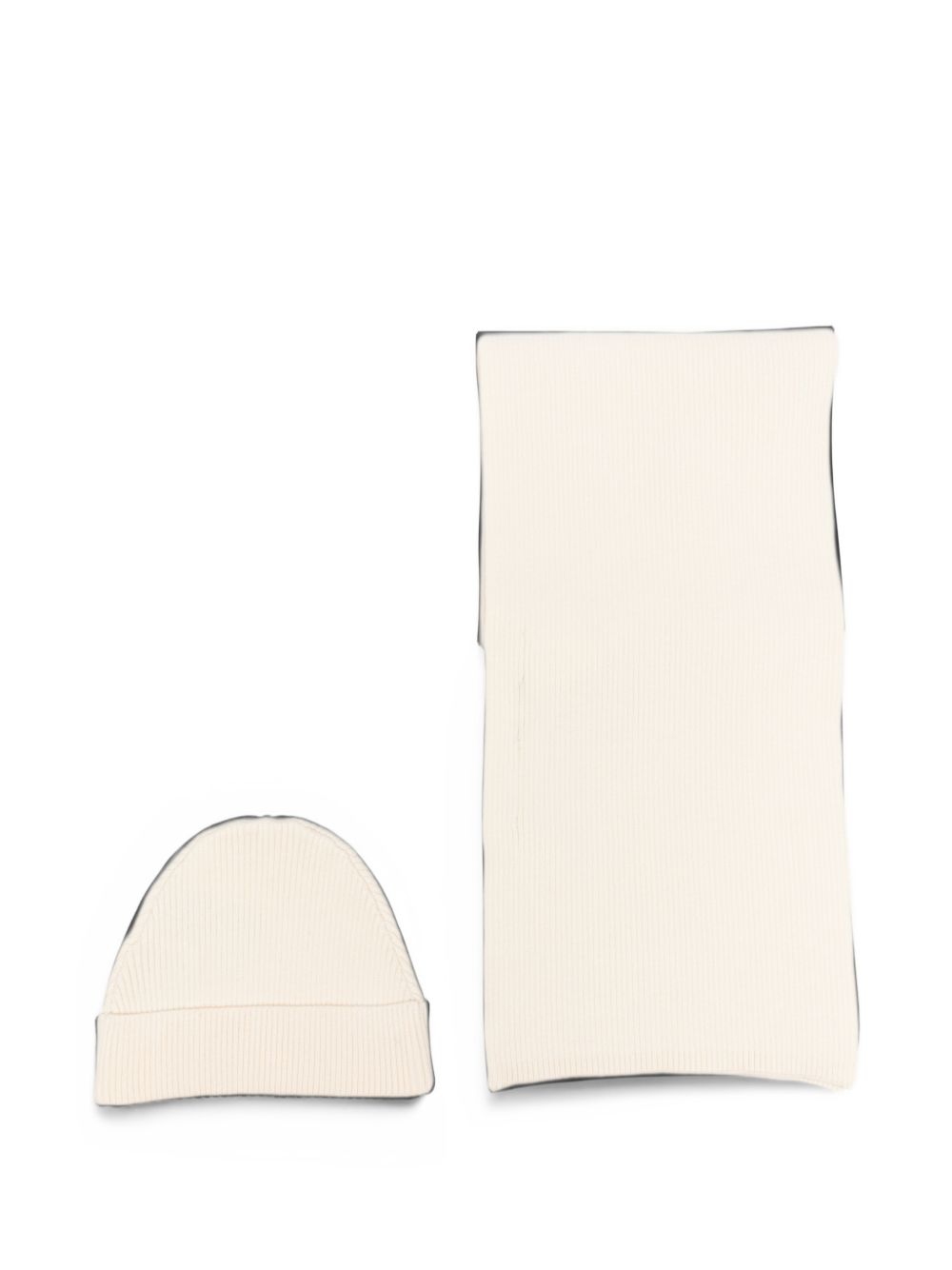 Cappello e sciarpa beige per bambino TGA26002HS BON Trussardi Kids 