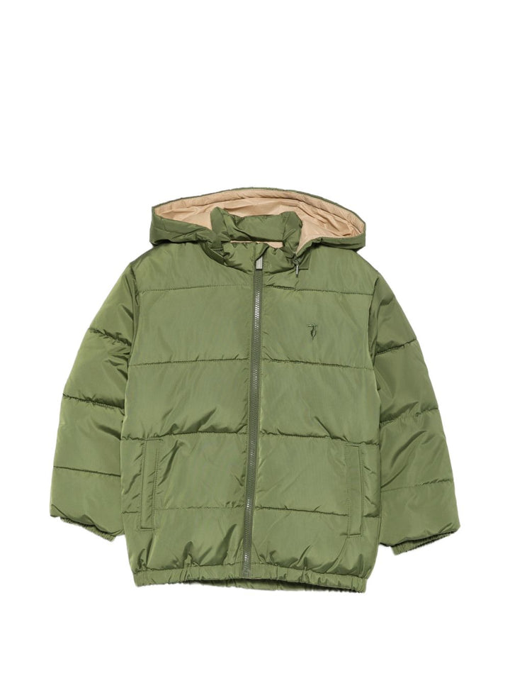 Giubbotto verde per bambino TIA26001PI CYP Trussardi Kids 