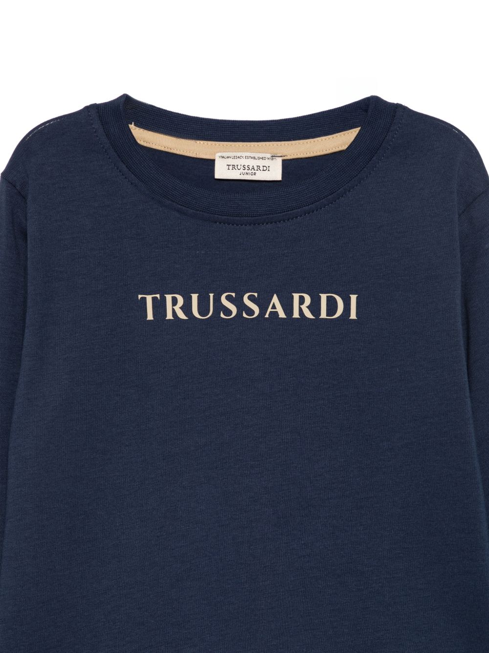 T-shirt blu navy per bambino TIA26004TS BLNA Trussardi Kids 